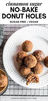 No Bake Vegan Cinnamon Sugar Balls Running On Real Food Recipe Raw Vegan Desserts Raw Food Recipes Vegan Snacks