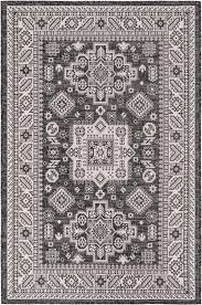 Товар 2 unique loom (8' x 11.4') beautiful aquamarine indoor/ outdoor area rug new! Charcoal Gray 5 3 X 7 10 Outdoor Aztec Rug Rugs Com
