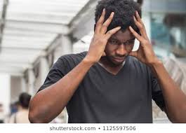 Image result for a disappointed black man in bed