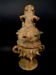 Maya Lidded Cache Vessel