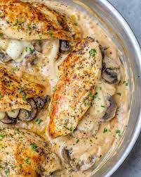 May 28, 2020 · place a slice of mozzarella over each chicken breast. Mushroom Stuffed Chicken Breast Recipe Healthy Fitness Meals