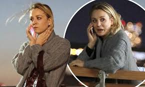Afraid to call the police, she continues her morning as if nothing happened, joining the other flight attendants and pilots traveling to the airport. Kaley Cuoco Performs Dramatic Scenes During Night Shoot For Upcoming Tv Show The Flight Attendant Daily Mail Online