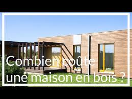 Auvent et abri de jardin. Maison Ossature Bois Prix Combien Coute Une Maison En Bois Cle En Main