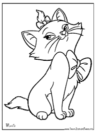 Discover simple coloring pages for kids inspired by the greatest works by vincent van gogh. Black Kitten Aristocats Novocom Top