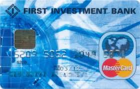 An investment bank vice president is treated as. Bank Card First Investment Bank Mastercard 10 07 002 First Investment Bank Bulgaria Col Bg Mc 0014 03