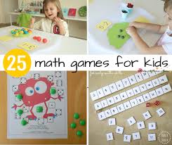Keep your kids active, playing and learning new math skills seamlessly. 25 Math Games For Kids Sugar Spice And Glitter