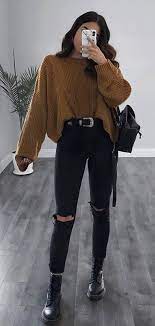 Cool Spring Outfits 50 Best Outfits Page 59 Of 80 Larisoltd Com Ripped Jeans Outfit Winter Fashion Outfits Hipster Outfits