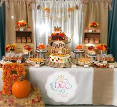 Fall drinks from cider to mocktails. Pumpkin Baby Shower Decorations