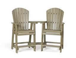Amish Leisure Lawns Outdoor Furniture Poly Balcony Adirondack Settee Amish Outdoor Furniture Patio Furniture Layout Patio Furniture Chairs