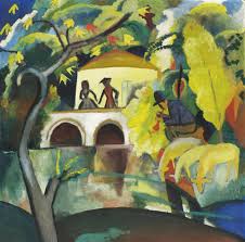 August Macke Rokoko 1912 August Macke Macke Expressionist Artists