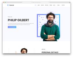 The most advantageous free personal website templates to showcase your portfolio, resume, vcard, or brand with epic style. 33 Free Personal Website Templates To Boost Your Brand 2020 Colorlib