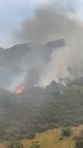 Fire crews tackle blaze on Arthur’s Seat in Edinburgh