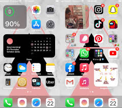 Pin By Madeline Parsons On Ios 14 Layout Ideas Homescreen Iphone Iphone App Layout Iphone Organization