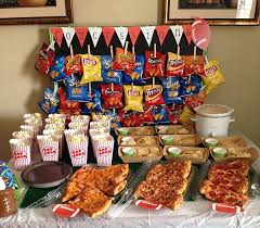Birthday Party Themes For 10 Year Old Boy Concession Stand For Football Baseball Or Other Sports Party Carnival Birthday Parties Sports Birthday Party Boy Birthday Parties