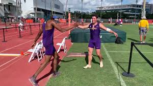 Full name is juvaughn krishna harrison … born on april 30, 1999 … mother is georgia harrison … mother ran track at. Juvaughn Harrison Long Jump Lsu Track Field Youtube
