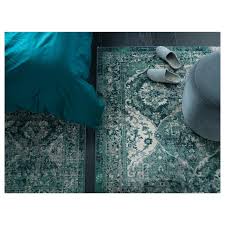 Vonsbak Rug Low Pile Green Length 7 7 Ikea Rugs Ikea Types Of Flooring