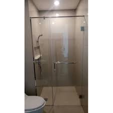 (rangka alumunium atau stainless steel) berfungsi sebagai sekat ruang untuk shower/pancuran dikamar mandi. Jual Partisi Kaca Tempered Kamar Mandi Indah Kaca