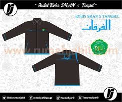 Cdr desain jaket, jas, dan baju tpa/tpq. Desain Seragam 2021 Jasket Rohis Sman 5 Tangsel