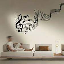 Metal wall art, medusa art, metal wall decor, home office decoration. Metal Wall Decor Music Time Music Notes Wall Art Music Decor Living Room 5381 Ebay