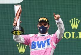 'checo' pérez se sube al podio en azerbaiyán. How Sergio Perez Clinched Sensational Turkey P2 After Not Seeing Vettel Or Leclerc At All Essentiallysports