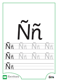 Cómo escribir la letra ñ en un teclado en ingles. Formacion De Letras La Letra N Teaching Resources