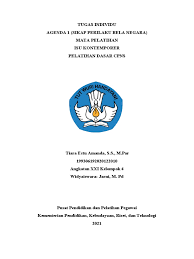 Rangkuman bahasa indonesia kelas 8. Tugas Individu 1 Agenda 1 Isu Kontemporer Pdf