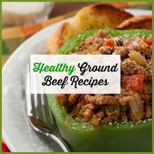 This is a favorite cuban variation served over plantains, starchy. Healthy Ground Beef Recipes Easy Ground Beef Recipes Mrfood Com
