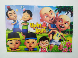 Film animasi yang satu ini memiliki tujuan untuk mendidik anak anak supaya. Rgt 1 Pcs Poster Gambar Upin Ipin Lazada Indonesia