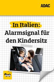 Italien Geldbussen Fur Kindersitze Ohne Alarmsignal In 2020 Kindersitz Kinder Autos Kinder