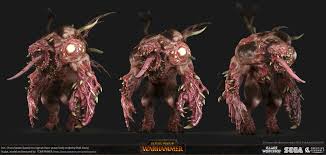 Total War Warhammer 2 Curse Of The Vampire Coast Units Artstation Total War Warhammer Beastmen Chaos Spawn Tom Parker Warhammer Creative Assembly Chaos