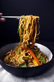 .meal or supper, hahaha just boil egg noodles, egg, veggie and use the wonton that you have wrap earlier and freeze (see my wonton soup recipe). Teriyaki Veggie Noodle Stir Fry Recipe Veggie Noodle Stir Fry Recipes Veggie Noodles