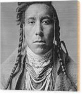Crow Indian Man circa 1908 #1 Art Print by Aged Pixel