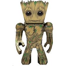 To help fight ronan and his team and save the galaxy from his power, quill creates a team of space heroes (at around 57 mins) when the collector is showing the guardians the history of the infinity stone, groot puts his fingers through a. Metal Earth Guardians Of The Galaxy Groot Mytoys
