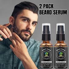 Beard Growth Kit W/Beard Wash,2 Pack Beard Serum,Beard Oil,Beard Care  Grooming