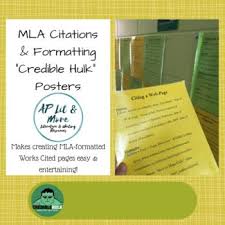 Mla Handbook And Classroom Posters Mentor Texts Online Writing Lab Classroom Posters
