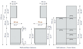 Standard Kitchen Cabinet Sizes Cm Kiendo Info