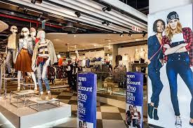 Stylish interior of a Truworths fashion store.