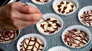 Immediately drizzle white chocolate all over and swirl the mixtures together with a toothpick. Josephine S Recipes How To Make Chocolate Swirl Cupcakes Cotton Soft Butter Sponge Cake Recipe Cake Art Decorating Ideas