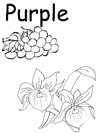 This light purple color is meant to reflect the natural coloring of the thistle plant often associated with scotland. Purple Coloring Page Color Worksheets For Preschool Kindergarten Coloring Pages Preschool Color Activities
