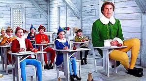 Forced Perspective Was Used Instead Of Cgi To Make It Look Like Buddywas A Giant Elf Movie Best Christmas Movies Buddy The Elf