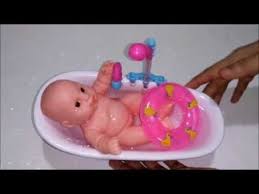 لعبة إستحمام الطفل الرضيع العاب بنات و أولاد دش مياه حقيقي Baby Doll Bath Baby Dolls Bath Toys Dolls