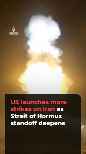 The US has launched a new wave of strikes on Iran, targeting what it says is Tehran’s ability to threaten shipping in the Strait of Hormuz. ⁣, ⁣, US President Donald Trump has declared the waterway ...