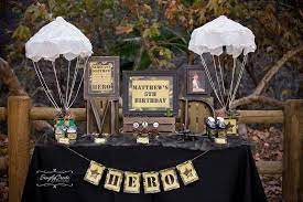 Dangler decorations are great for decorating and celebrating. Army Camouflage Birthday Party Ideas Photo 1 Of 21 Catch My Party