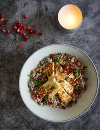 Have you tried our porcini mushrooms? Halloumi Moroccan Couscous The Glasgow Diet Food Travel Blog