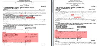 Elevii au susținut astăzi o probă a profilului la alegere la cele 10 discipline: Bac 2019 Subiectul De La Chimie AnorganicÄ Este 75 Identic Cu Cel Dat Anul Trecut Edupedu Ro