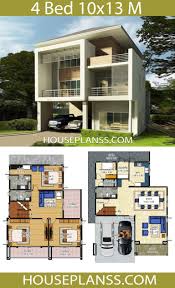 House Design Idea 10x13 With 4 Bedrooms House Plans Sam House Plans 4 Bedroom House Plans House Design