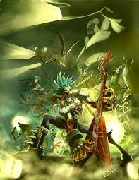 Darkstalkers Lord Raptor Art Music Illustration Game Art