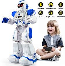 Amazon Com Onadrive Remote Control Robot For Kids Rc Intelligent Programmable Robot Smart Robot Toys With Danc Robots For Kids Remote Control Robots Robot Toy