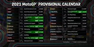 The official 2021 motogp calendar, all the dates, circuits and countries from the motogp, moto2, moto3 and motoe world championships. Berubah Lagi Simak Jadwal Terbaru Motogp 2021
