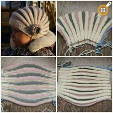 akordiyon bere yapimi akordiyon sapka yapilisi videolu anlatim crochet hats hat knitting patterns crochet hat tutorial